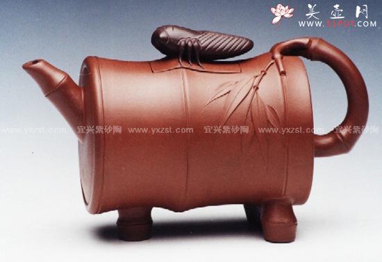 紫砂壶图片:夏日情趣壶 - 美壶网