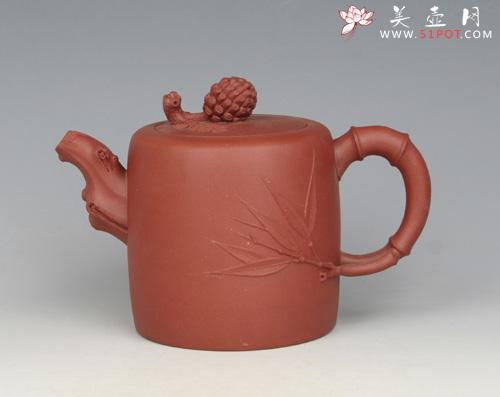 紫砂壶图片:松竹 - 美壶网