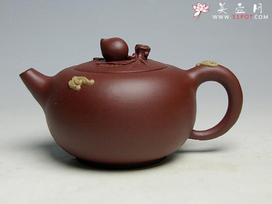 紫砂壶图片:福寿 - 美壶网