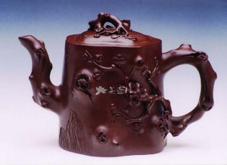 聚寶齋*紫砂手工彫 紫砂壺*玉柱壺】茶壺 茶道具 中国古美術 容量