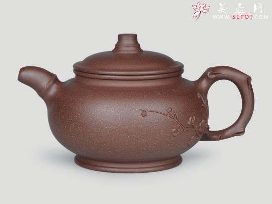 紫砂壶图片：梅竹情深 - 美壶网