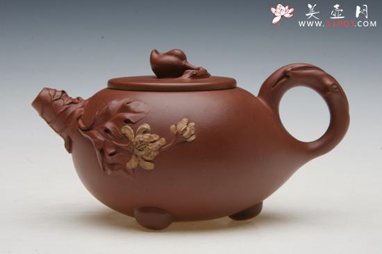 紫砂壶图片:春意秋色 - 美壶网