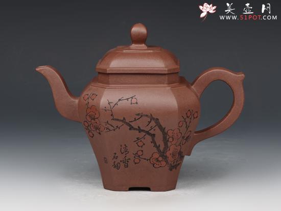 紫砂壶图片:宫灯 - 美壶网