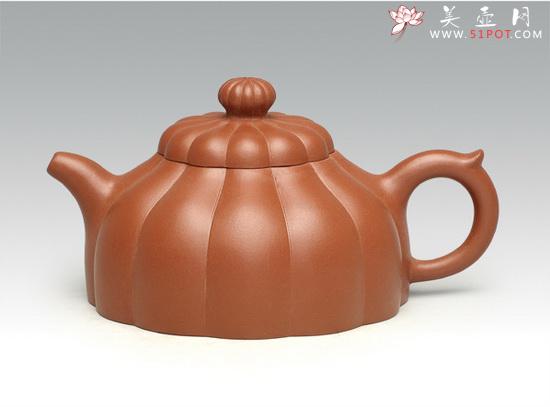 紫砂壶图片：半菊 拷贝 - 美壶网