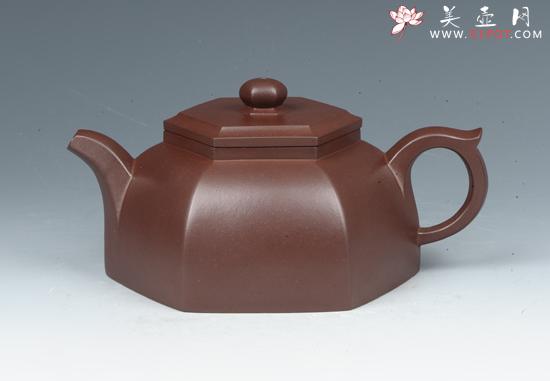 紫砂壶图片：六方井栏 - 美壶网