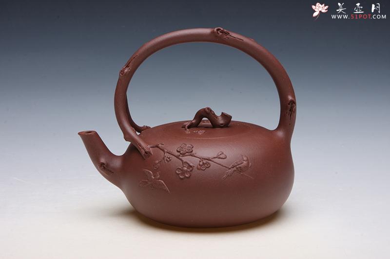 紫砂壶图片:喜上梅梢系列二 - 美壶网