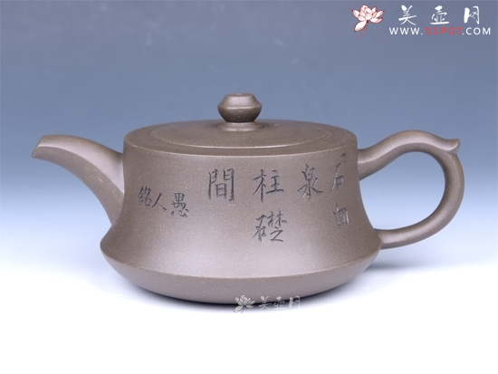 紫砂壶图片：柱础壶 - 美壶网