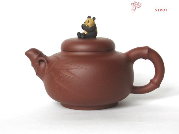 紫砂壶图片:大熊猫 - 美壶网