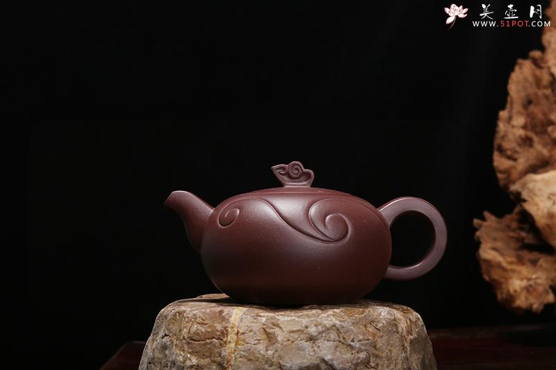 紫砂壶图片:流云溢彩 - 美壶网