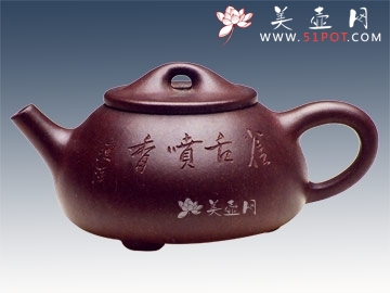 紫砂壶图片：景洲石瓢 - 美壶网