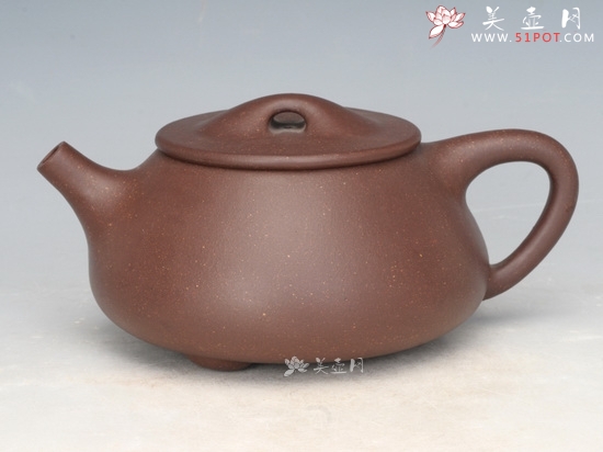 紫砂壶图片：景州石瓢、全手工、（二等奖） - 美壶网
