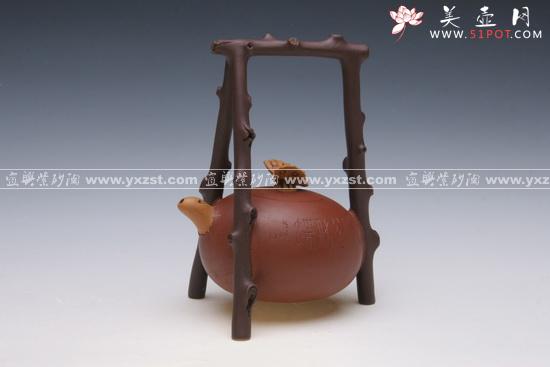 紫砂壶图片:破茧化蝶 - 美壶网