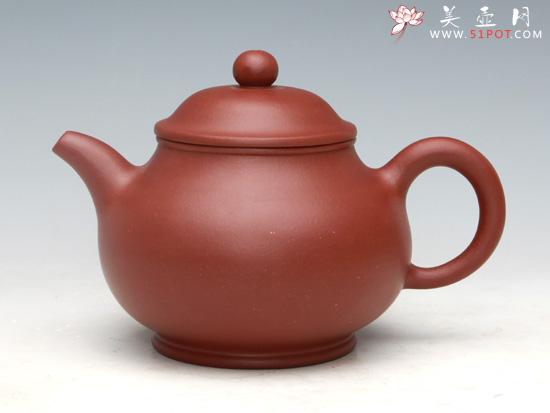 紫砂壶图片:潘壶(底槽清)400ML - 美壶网