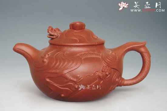 紫砂壶图片：云龙 - 美壶网