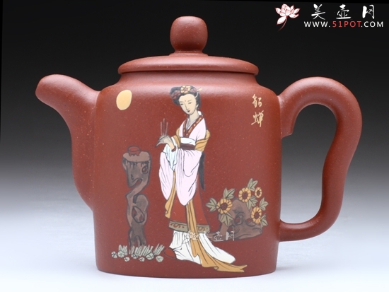 紫砂壶图片：四大美女――貂蝉 - 美壶网
