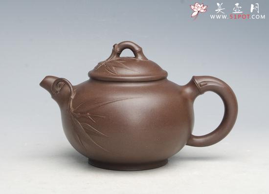 紫砂壶图片:圆竹 - 美壶网