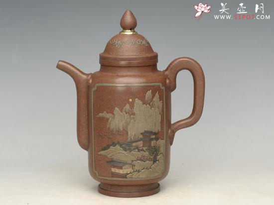 紫砂壶图片:泰国宫廷壶系列 - 美壶网