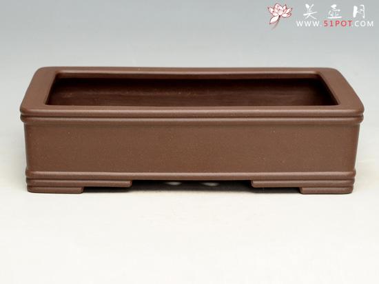 紫砂壶图片：五线长方盆 - 美壶网