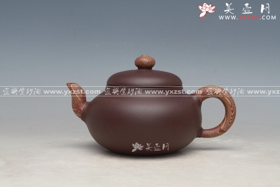 紫砂壶图片：陶与木 - 美壶网