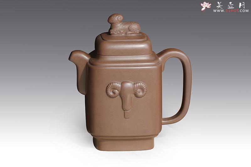 紫砂壶图片:三羊开泰 - 美壶网
