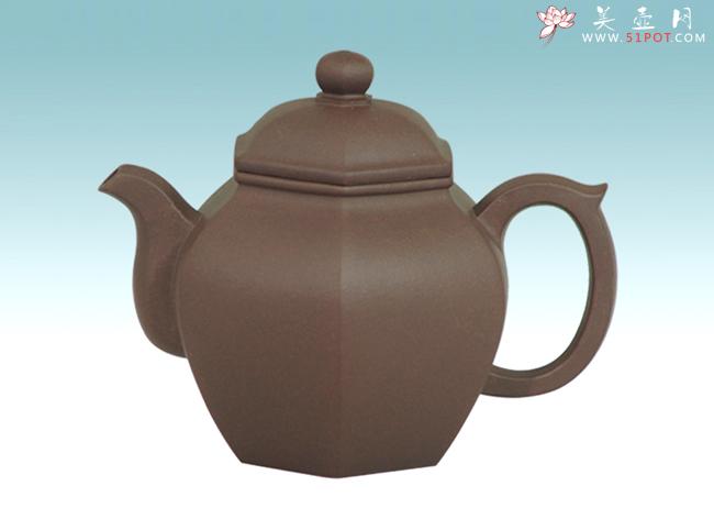 紫砂壶图片:六六大顺 210CC - 美壶网