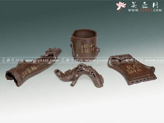 紫砂壶图片：梅桩文玩 拷贝 - 美壶网