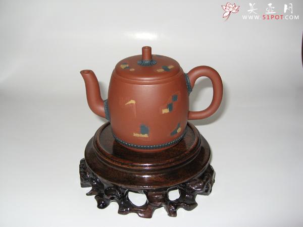 紫砂壶图片:根深底固 - 美壶网