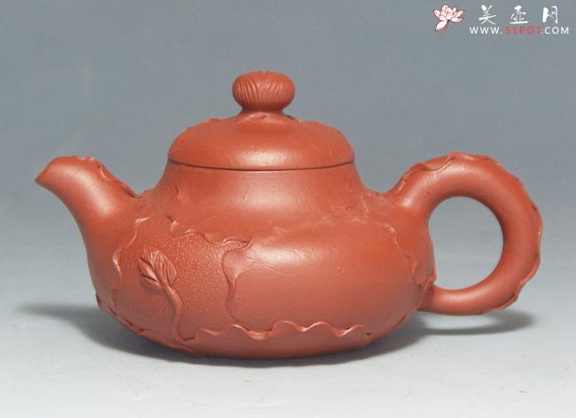 紫砂壶图片:荷叶 180CC - 美壶网