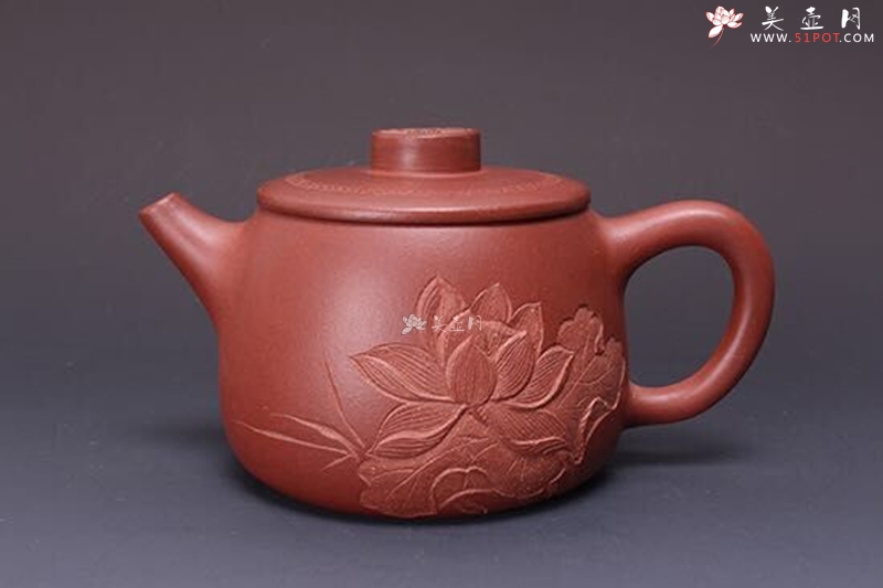 紫砂壶图片：若莲花 - 美壶网