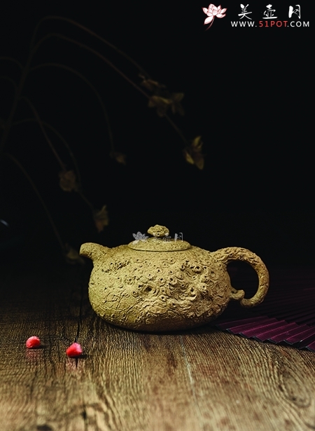 紫砂壶图片：灵芝供春 - 美壶网
