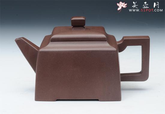 紫砂壶图片：四方 - 美壶网