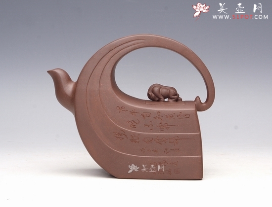 紫砂壶图片：牛转乾坤 - 美壶网