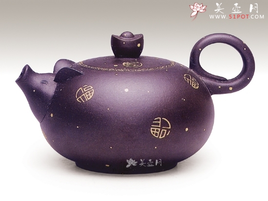 紫砂壶图片：富贵 - 美壶网