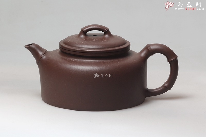 竹节紫砂壶图片欣赏解读- 陈壶