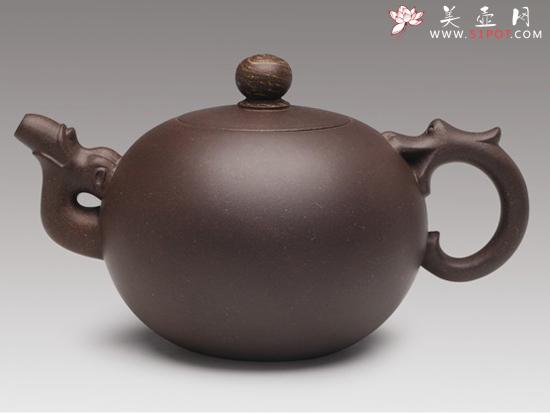 紫砂壶图片:双龙戏珠 - 美壶网