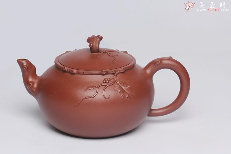 紫砂壶图片:缠枝葡萄 - 美壶网