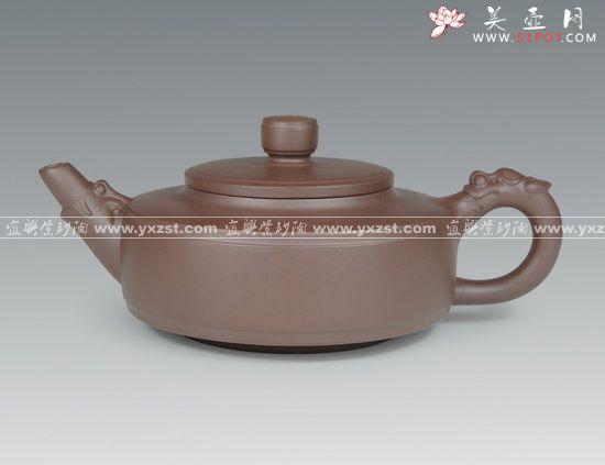 紫砂壶图片：双龙报喜壶 拷贝 - 美壶网