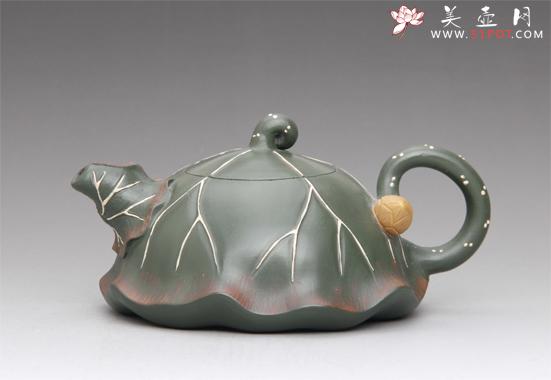 紫砂壶图片：荷塘月色 - 美壶网