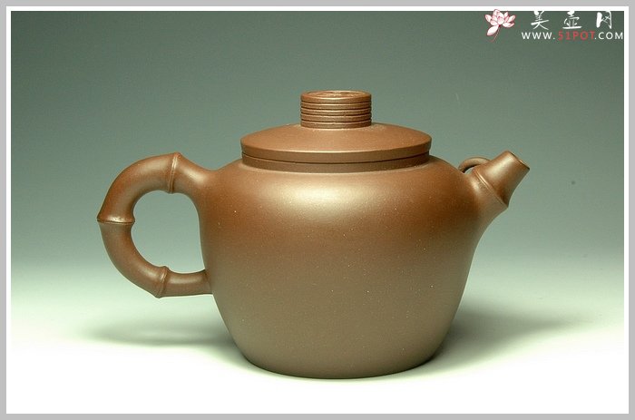 紫砂壶图片：金钱竹 - 美壶网