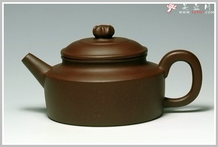 紫砂壶图片：花钮德钟 - 美壶网