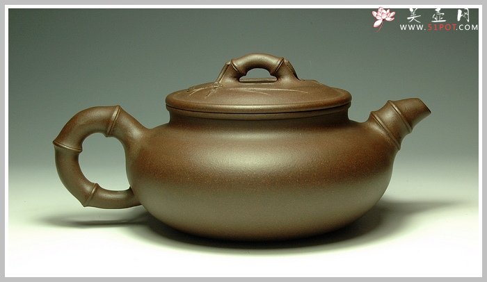 紫砂壶图片：仿古竹 - 美壶网