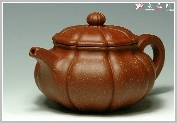 紫砂壶图片：八方葵式仿古 - 美壶网