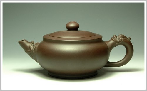 蔡一强紫砂壶 龙韵2 原矿紫泥