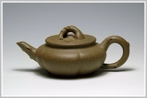 魏国军紫砂壶 梅趣 原矿段泥