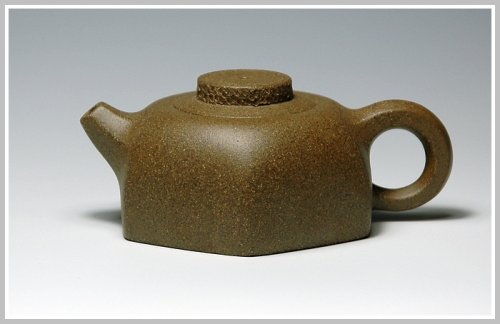 魏国军紫砂壶 古井移木 原矿段泥