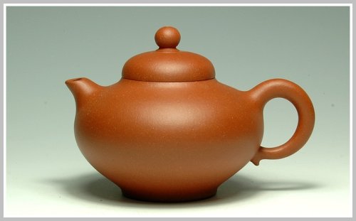 王晓斌紫砂壶 韻石 原矿红泥