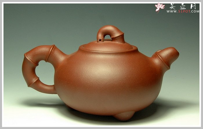 紫砂壶图片：竹韵 - 美壶网