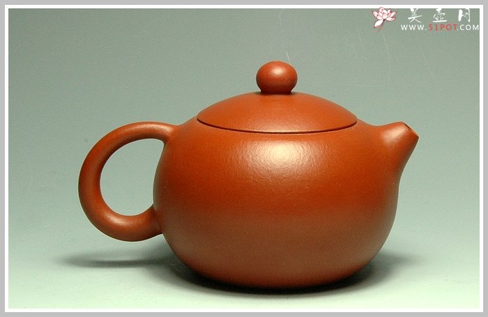 紫砂壶图片：朱泥小西施 - 美壶网