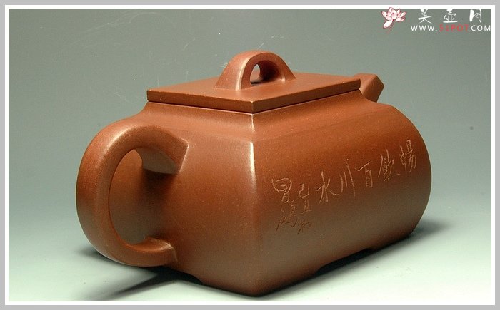 紫砂壶图片：全手工长乐壶 - 美壶网