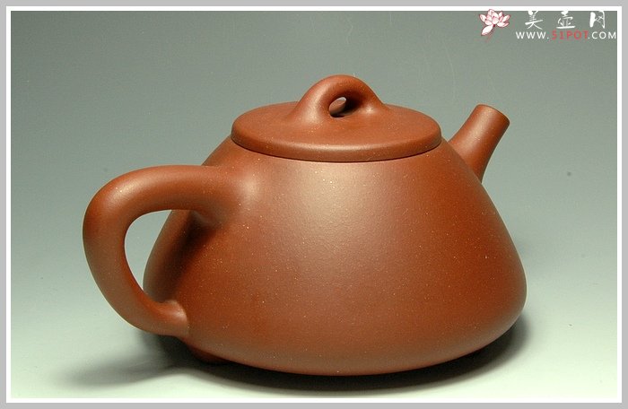 紫砂壶图片：清水泥子冶石瓢 - 美壶网